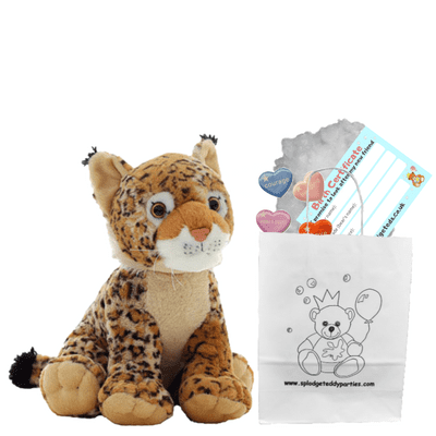 8 inch Wild Cat - DIY Bear Kit no-sew