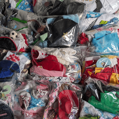 Bag of Clearance Clothes - 8-inch Boys-Unisex