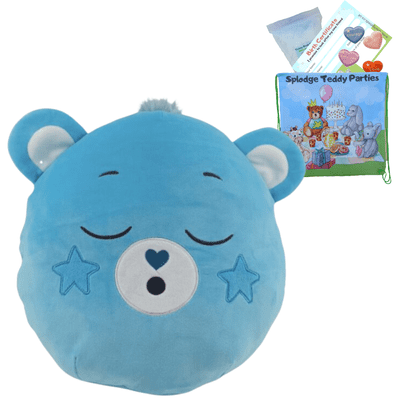 Bedtime Care Bear - Squishy Plush Pillow DIY Kit - no-sew