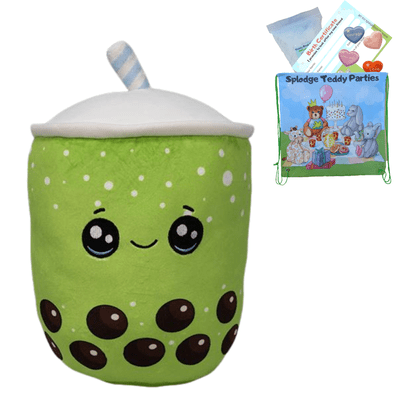 Bubble Tea - Food Squishy Plush Pillow DIY Kit - no-sew