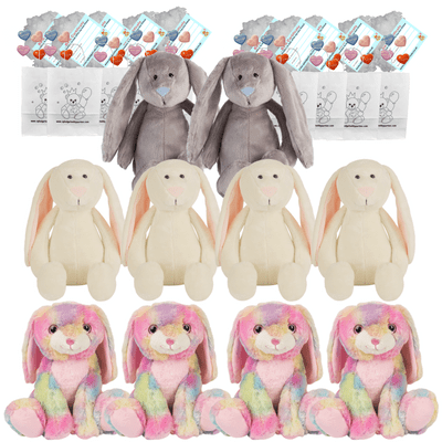 Build a Teddy Bear Party - 10 x 16 inch Bunnies - no sew