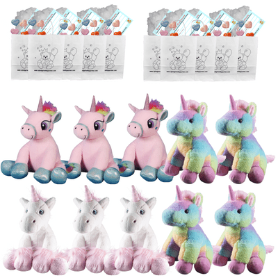 Build a Teddy Bear Party at home Pack - 10 x 16 inch Unicorns