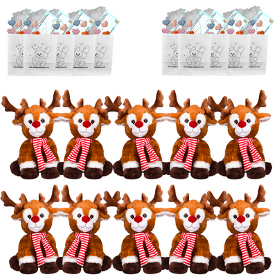Build a Teddy Bear Party Pack - 10 x 16 inch Randall the Reindeers