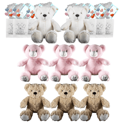 Build your own Bear Party - 8 x 16 inch Eco Teddies