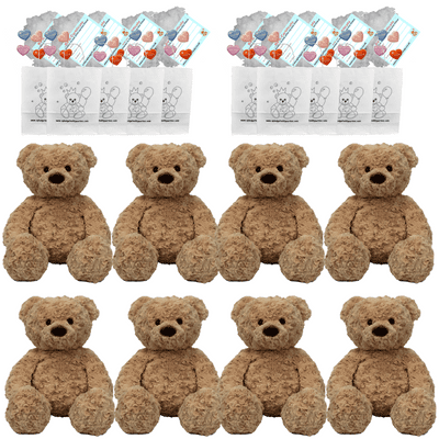 Build your own Bear Party at Home - 8 x 16 inch Honey Teddies