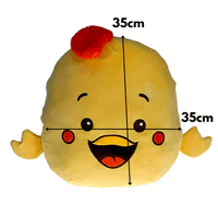 Chick - Squishy Plush Toy Pillow DIY Kit - no-sew