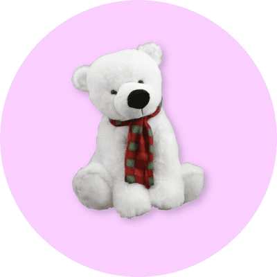 Christmas Teddies - 8 inch DIY Kits