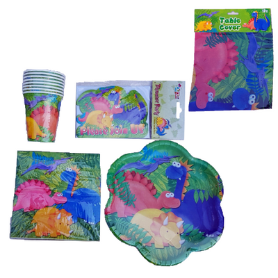 Dinosaur Picnic Party Set - CLEARANCE BUNDLE