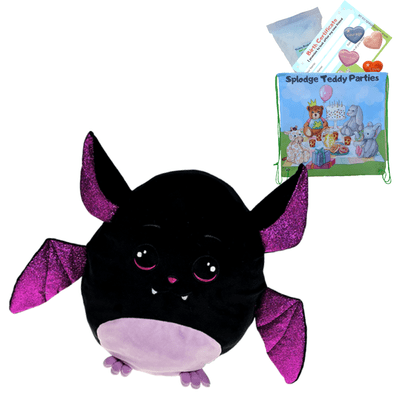 Halloween Bat - Squishy Plush Toy Pillow DIY Kit -  no-sew