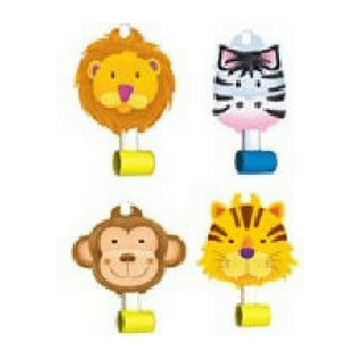 Jungle Animal Safari -  Blowouts x 8