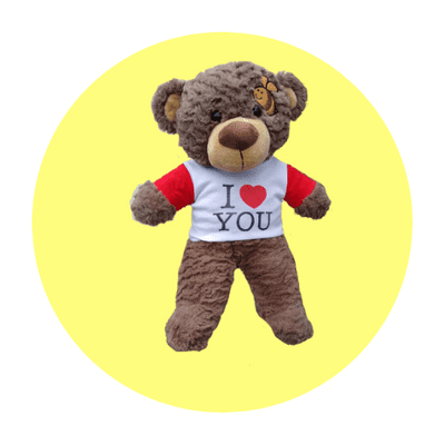Love & Hearts Teddy Clothes