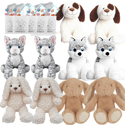 Make your own Bear Party - 10 x 10 inch Pets - no-sew