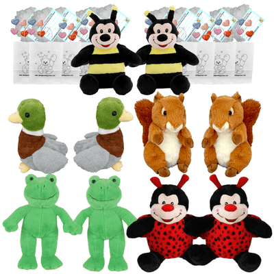 Make your own Bear Party - 10 x 16 inch British Wildlife Plushies Set B