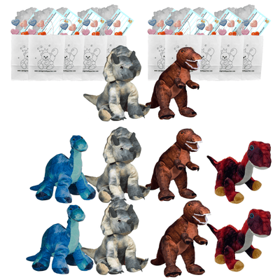 Make your own Bear Party -10 x 8 inch Dinosaurs - no-sew