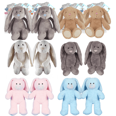 Make your own Bear Party - 12 x 10  inch Bunny Plushies - no sew