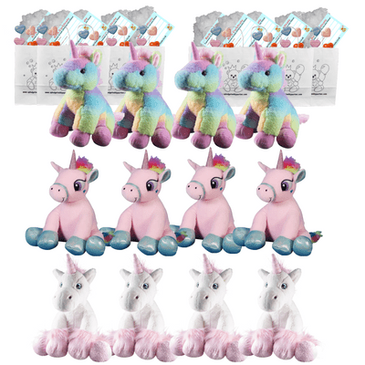 Make your own Bear Party - 12 x 10 inch Unicorns - no-sew