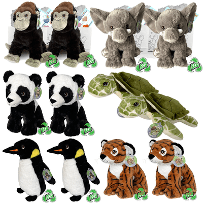 Make your own Bear Party - 12 x 16 inch Eco Origins Animals - no-sew SPECIAL PRICE