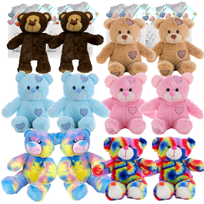 Make your own Bear Party- 12 x 8 inch Teddy Bears - Set E