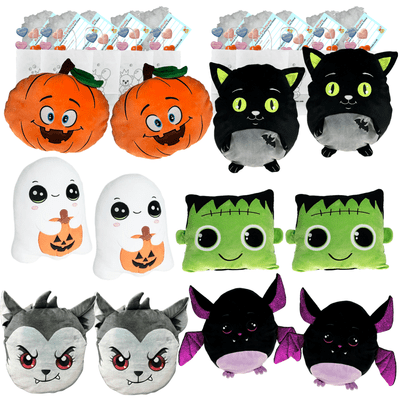 Make your own Bear Party - 12 x Halloween Pillow Plushies