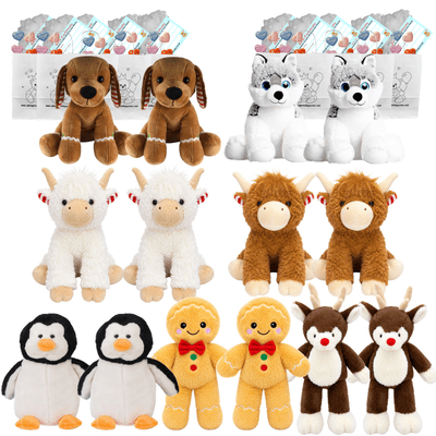 Make your own Bear Party - 14 x 16 inch Christmas Cuddles Plushies