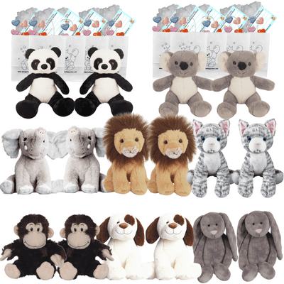 Make your own Bear Party - 16 x 10 inch Animals Set B - no sew