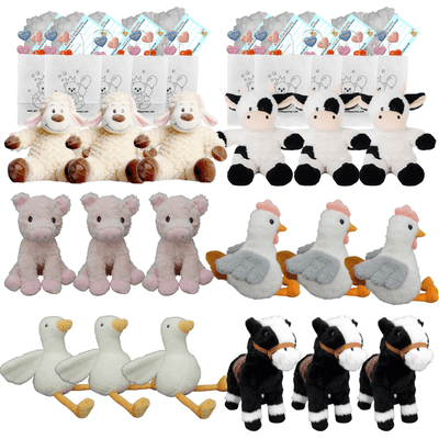 Make your own Bear Party - 18 x 10 inch Farm Animals
