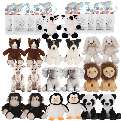 Make your own Bear Party - 20 x 10 inch Animals - no-sew