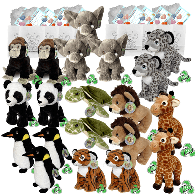 Make your own Bear Party - 20 x 16 inch Eco Origins Animals - no-sew SPECIAL PRICE