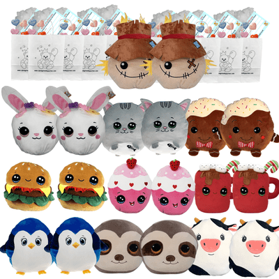 Make your own Bear Party - 20 x Pillow Plushies - no-sew