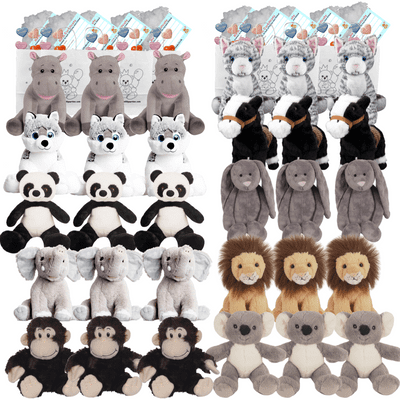 Make your own Bear Party- 30 x 10 inch Zoo Animals Set C