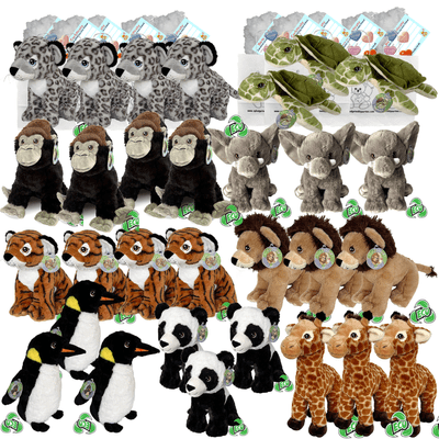 Make your own Bear Party - 30 x 16 inch Eco Origins Animals - no-sew SPECIAL PRICE