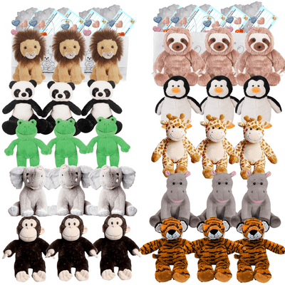 Make your own Bear Party - 30 x 16 inch Zoo Animals - SET C