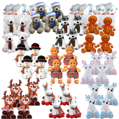 Make your own Bear Party - 40 x 8 inch Christmas Teddies
