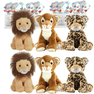 Make your own Bear Party - 6 x 16 inch Big Cats - no-sew