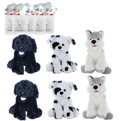 Make your own Bear Party - 6 x 8 inch Mixed Dogs Set A