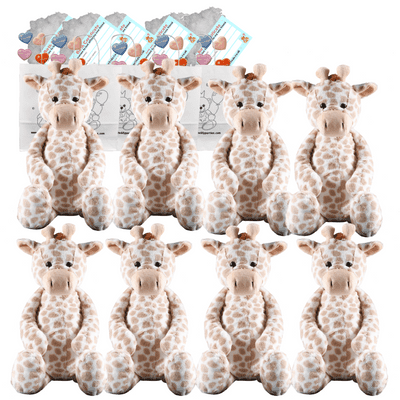 Make your own Bear Party - 8 x 10 inch x Flopsy Giraffes no-sew