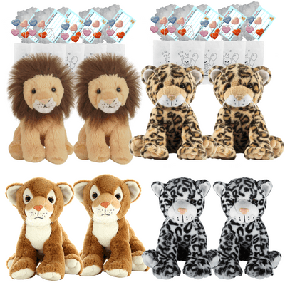 Make your own Bear Party - 8 x 16 inch Big Cats - no-sew