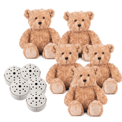 Pack of 5 x Baby Heartbeat bear - 10-inch Classic Bears