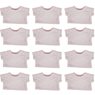 Party - 12 x 8-10 inch Pink T-Shirts