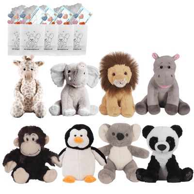 Party - 8 x 10 inch Animals Bear Making Kits - no sew