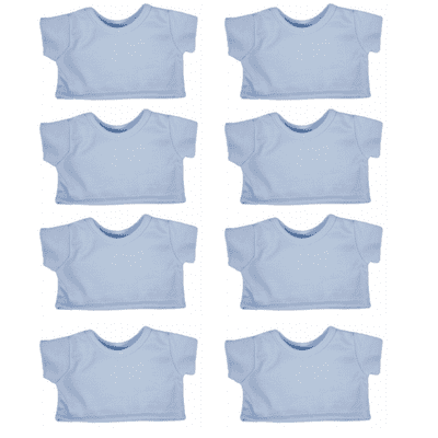 Party - 8 x 8-10 inch Blue T-Shirt