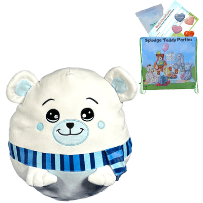 Polar Bear - Squishy Plush Toy Pillow DIY Kit - no-sew