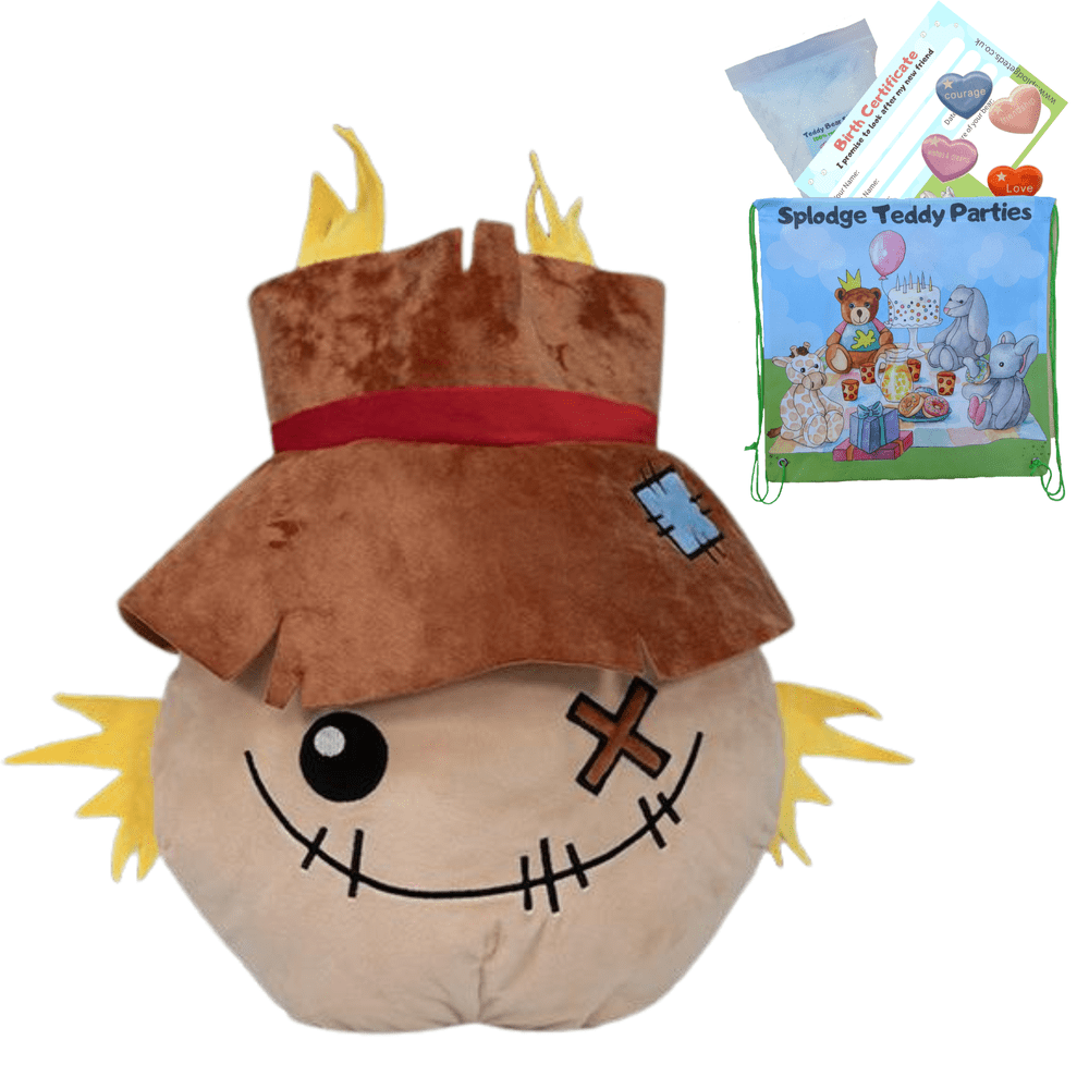 Scarecrow - Squishy Plush Toy Pillow DIY Kit - no-sew