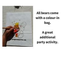 Splodge Bear Colour-in Bag
