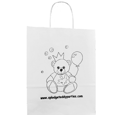 Splodge Bear Colour-in Bag