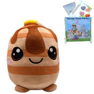 Stack of Pancakes - Food Squishy Plush Pillow DIY Kit - no-sew