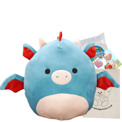 Stuff a Plushie Pillow Kit - Blue Dragon