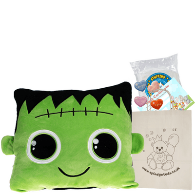 Stuff a Plushie Pillow Kit - Frank the Green Monster Halloween