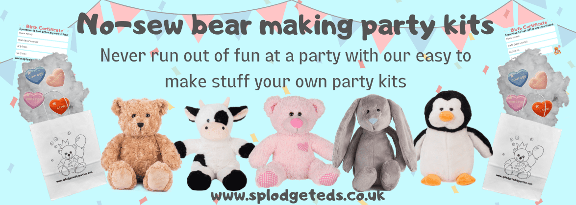 Teddy bear making party sales