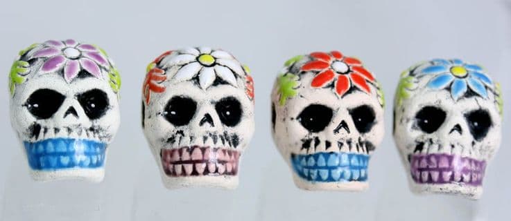 DAY OF THE DEAD SKULL